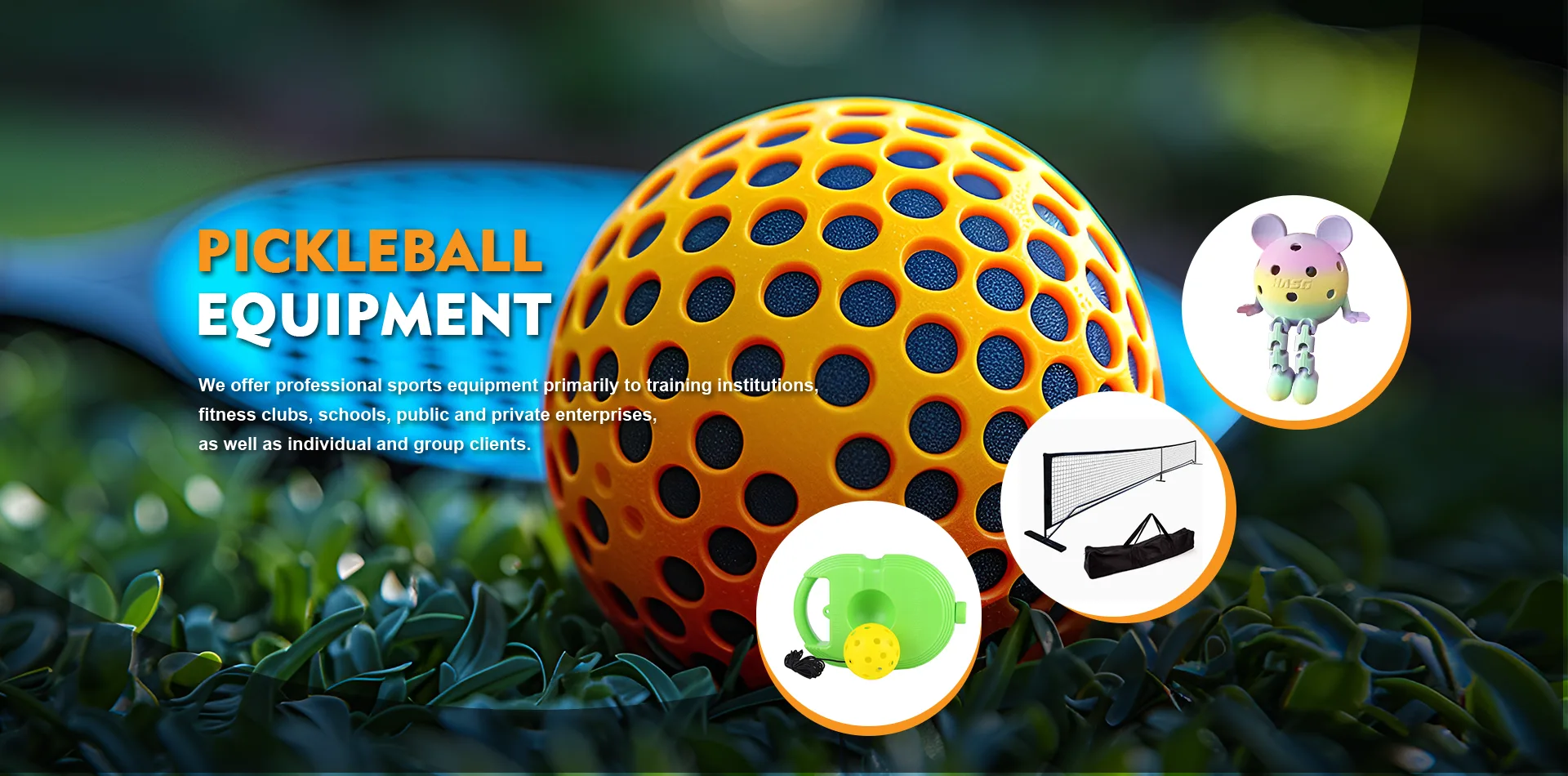Pickleball Ekipaĵo Farita en Ĉinio