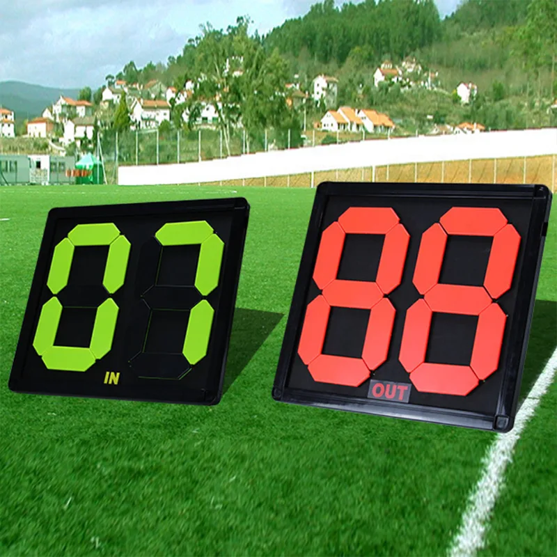 2-Digit Football Substitution Plate